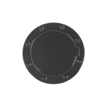 Imagem de Tampa decorativa para a tampa do tanque de combustível de carros, compatível com Tahoe/Suburban/Avalanche/Chevy/Silverado/GMC-YUKON/GMC-SIERRA 1999-2006(Carbon Fiber Pattern A)