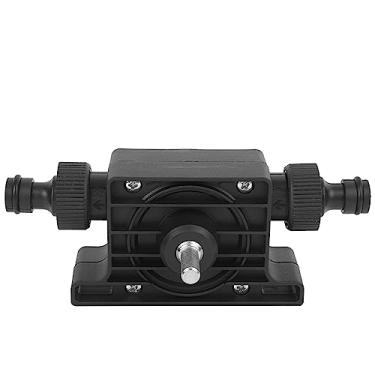 Imagem de Generic Bomba de água de óleo Compacta Portátil para Furadeira Elétrica Com Caixa Resistente à Corrosão para Bombeamento Eficiente, Adequada para Transporte e Drenagem de Esgoto, Plástico Preto 1,5