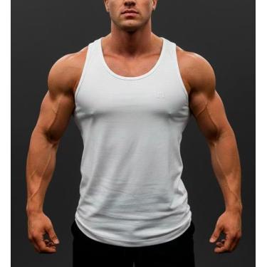 Imagem de Regata Masculina Verão Lisa Casual Básica 100% Algodão 556 - Fashion N