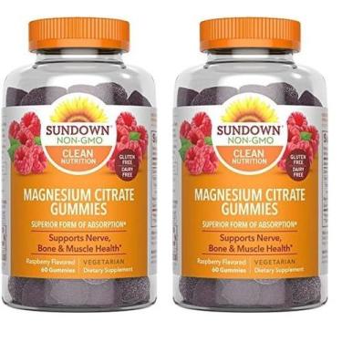 Imagem de Suplemento Sundown Gomas de Citrato de Magnésio 60 unidades x 2