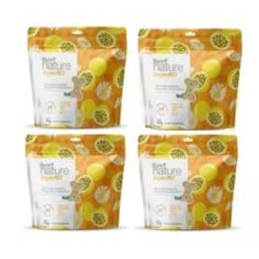 Imagem de Kit 4 Biscoits P/cães Be Nature Organnact maracuja 150g