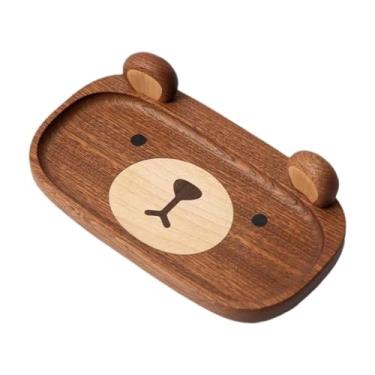 Imagem de Ioensy Bandeja para joias, bandeja para chaves, organizador elegante e compacto para relógios, pulseiras, mesa de cabeceira, cômoda.