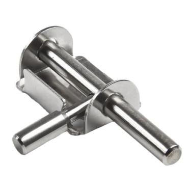 Imagem de Fechaduras de porta de janela de aço inoxidável, fechaduras de corrente de porta de janela, kits de fácil instalação, ferragens domésticas para janelas, portas, geladeiras, armários, cercas, portas