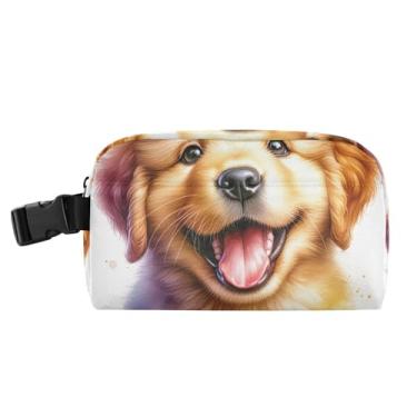 Imagem de TSENQUE Lancheira personalizada Golden Retriever fofa para cachorrinho para mulheres, meninas, lancheira masculina e infantil, lancheira para trabalho, macia, divertida, fofa, bolsa térmica para