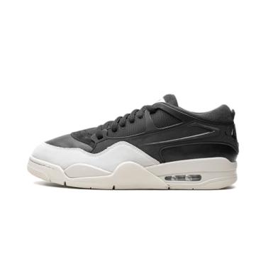 Imagem de Tênis masculino Air Jordan 4 RM (FQ7939-004, preto/branco), Preto/cinza escuro/osso claro, 41