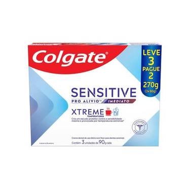 Imagem de Creme Dental Colgate Sensitive Pro Alívio Imediato Xtreme 3x90g