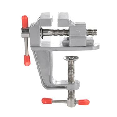 Imagem de Cosiki Mini Braçadeira de Bancada para Joias, Torno Compacto e Resistente para Reparo de Joias Diy, Bancada de Trabalho para Amadores e Artesãos
