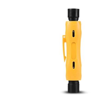 Imagem de SPYMINNPOO Descascador de Fio de Cabo Coaxial Ferramenta de Decapagem Compacta e Fácil de Transportar para Cabo Coaxial RG59 / 6/7/11 Com Mola de Reinicialização e Dispositivo de Travamento para