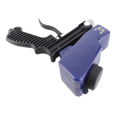 Imagem de Cryfokt Pistola de Jato de Areia Pequena Tipo Gravidade Portátil para Suprimentos de Automóveis, Bico de Fluxo Ajustável, Material ABS Leve, Capacidade de Tanque de 600 para Jato de Areia de Carro