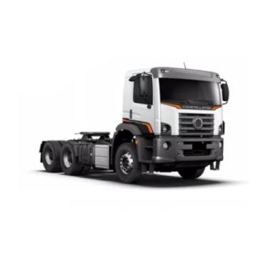 Imagem de Kit Faixas Para Caminhão Compatível Constellation 2023 Laranja E Preto