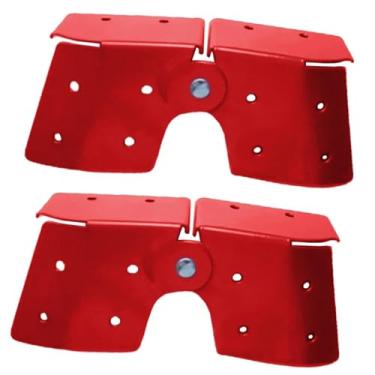 Imagem de Generic Conjunto de 2 dobradiças para escada de sótão, Dobradiça Curva