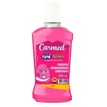 Imagem de Enxaguante Bucal Carmed Fini Beijos 250ml
