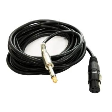 Imagem de Cabo Para Microfone Conector Xlr / P10 Le-6622-5M It Blue