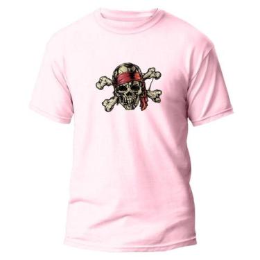 Imagem de  Camiseta Basica Algodão Premium Estampa Digital Pirata Rei - Pavesi, 