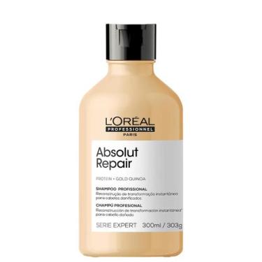 Imagem de Shampoo L'oreal Expert Absolut Repair Gold Quinoa - 300ml - L'Oréal Pr