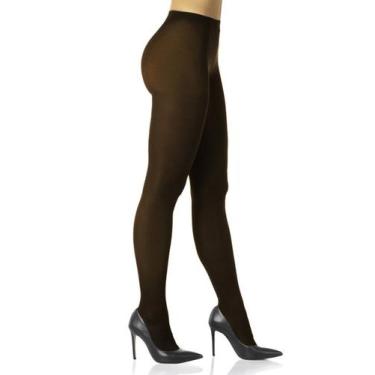 Imagem de Meia Calça Fio 40 Opaca Loba 5830-001, Marrom, P