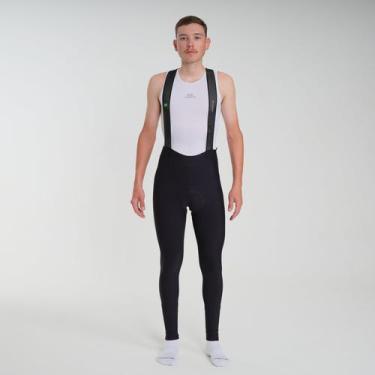 Imagem de Bretelle Ciclismo Masculino Márcio May Moove Calça Preto, M, Preto