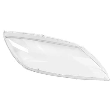 Imagem de Lente de vidro frontal do carro farol transparente abajur auto lâmpada escudo luzes habitação compatível com mazda RX-8 2001-2007 farol capa(Right)