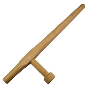 Imagem de Tonfa De Madeira Garapeira 50 Cm Para Treinamento