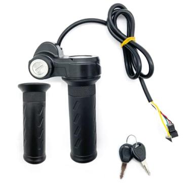 Imagem de Acouto Acelerador de Bicicleta Elétrica, Controle de Cruzeiro Com Botão de Travamento Automático e Ajuste de Velocidade para Scooter Elétrica e Motocicleta (Montagem esquerda e direita)