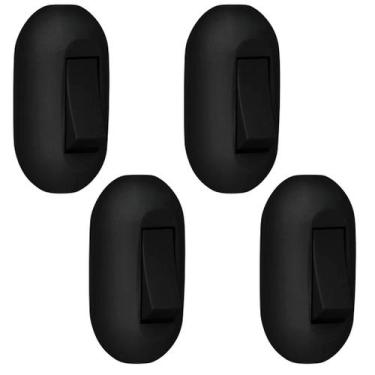 Imagem de Kit 4 Interruptor Tecla Centro De Cordao Abajur Pial 40271