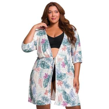 Imagem de Saída De Praia Selene Verão Plus Size Feminina-Feminino