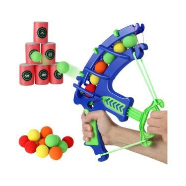 Imagem de Conjunto De Arco E Flecha De Espuma Para Crianças, Brinquedo Seguro Co
