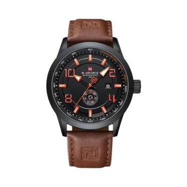 Imagem de Relógio De Pulso Esportivo Militar Masculino NAVIFORCE Com Pulseira De