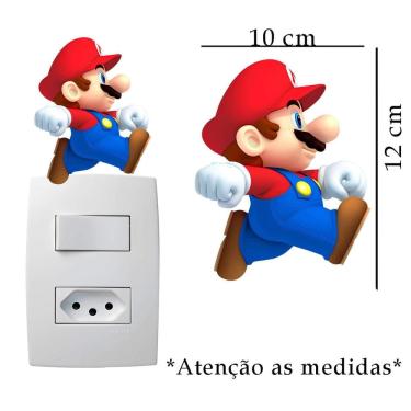 Imagem de Adesivo De Interruptor Mario Mod08