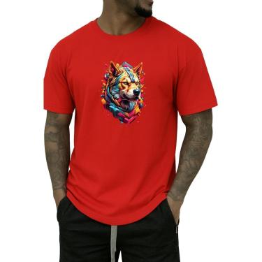 Imagem de Camiseta Casual Masculina com Estampa Minimalista-Masculino