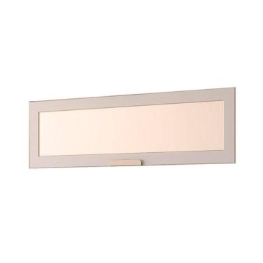 Imagem de Módulo Cozinha MGM Estela Porta c/ Vidro Reflecta 120cm Off White-MGM