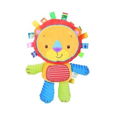 Imagem de Brinquedos Sensoriais De Pelúcia Macia Para Bebês Com Chocalhos Embuti