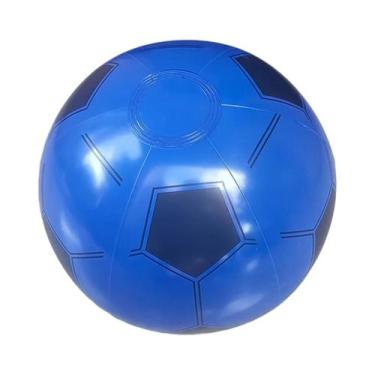 Imagem de Bola De Futebol Inflável De PVC Reforçada, Bola De Praia, Bola De Basq