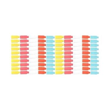 Imagem de Etiquetas Coloridas Para Cabos, Autoadesivas, Graváveis, Para Identifi