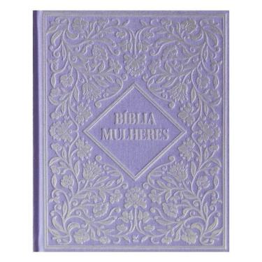 Imagem de Bíblia Mulheres Nvt - Uma Coluna Capa Dura Vintage Roxa
