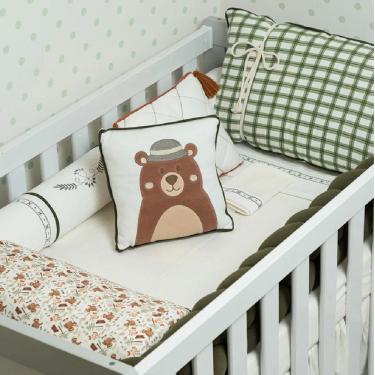 Imagem de Kit Berço Camping Verde Escuro - Hug