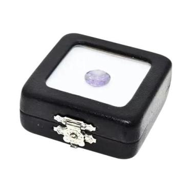 Imagem de Caixa De Joias Em material sintético Preto Com Strass Para Casamento, 