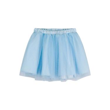 Imagem de Saia Infantil em Tule Azul Kukiê-Feminino