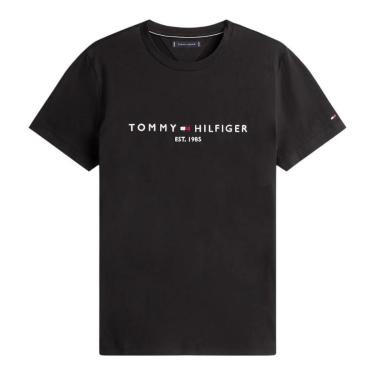 Imagem de Camiseta Tommy Hilfiger Core Logo Tee Masculino Azul Marinho-Masculino