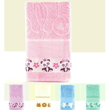 Imagem de Toalha banho infantil kids 100% algodão  absorve muito bem para menino