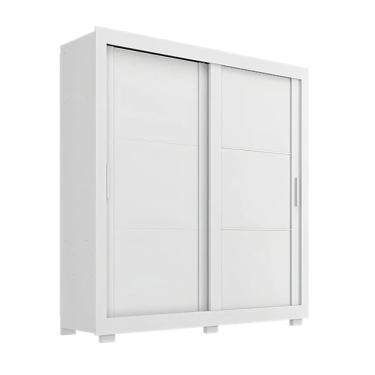 Imagem de Guarda Roupas Casal 2 Portas de Correr 4 Gavetas Titanium Zanzini