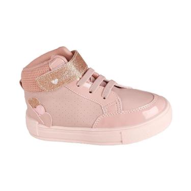 Imagem de Tênis Cano Alto Infantil Com Glitter  Feminino Jet Kids 30082-Feminino