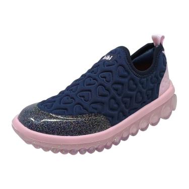 Imagem de Tenis Infantil Menina Slip On Bibi Roller 2.0 Coração