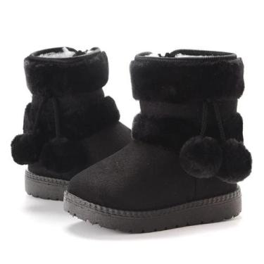 Imagem de Botas De Neve Para Meninas, Quentes E Confortáveis, Calçados De Outono