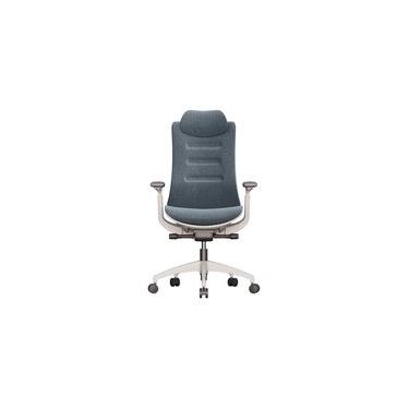Imagem de Cadeira Office Elements Eterea, Até 120kg, Reclinável, Malha, Cinza e Azul - 72114