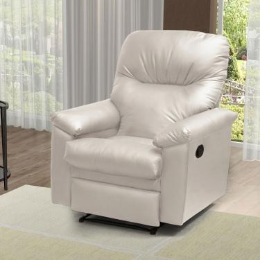 Imagem de Poltrona Reclinável Mel Corino Bege CasaH