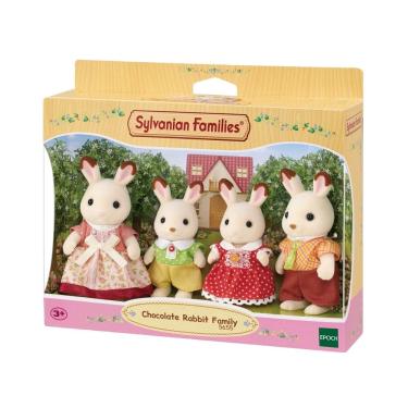 Imagem de Família dos Coelhos Chocolate - Sylvanian Families