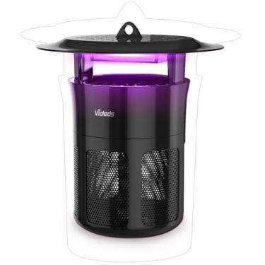 Imagem de Armadilha eletrônica para mosquitos MOSCLEAN MQHN12, tecnologia UV Violeds, 12x mais eficaz – silenciosa e segura, sem químicos, ideal para ambientes internos e bivolt