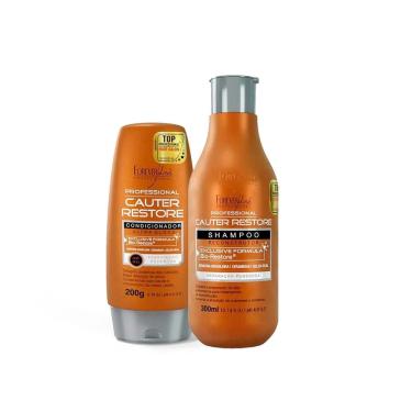 Imagem de Kit Cauterização Forever Liss Shampoo, Condicionador