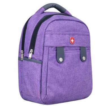 Imagem de Mochila Feminina P/ Notebook Trabalho Faculdade Reforçada Alças Acolch